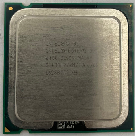 Intel Core 2 Duo E6400 Desktop CPU Processor- SL9S9