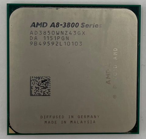 AMD A8-Series A8-3850 Desktop CPU Processor- AD3850WNZ43GX