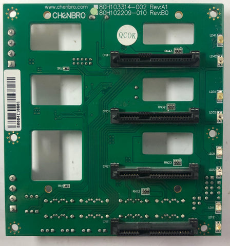 Chenbro 80H102209-010 Server 4-Port SAS/SATA Backplane Board