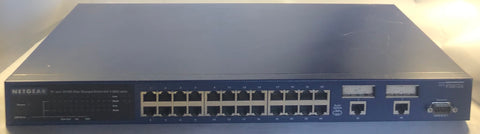 Netgear ProSafe FSM726 24-Port Switch & 2 Gigabit Ports