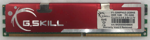 G.SKILL F1-3200PHU2-2GBNS 2GB DDR Desktop RAM Memory Kit