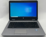 HP ProBook 640 G2 Laptop- 156GB SSD, 8GB RAM, Intel i5 CPU, Windows 10 Pro