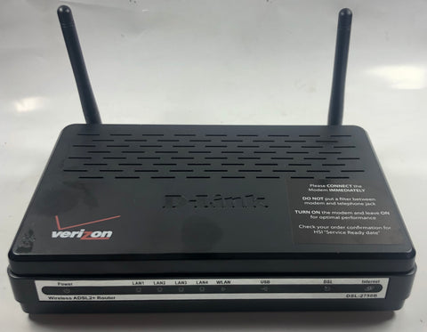 D-Link DSL-2750B Wireless-N ADSL2+ Modem Router