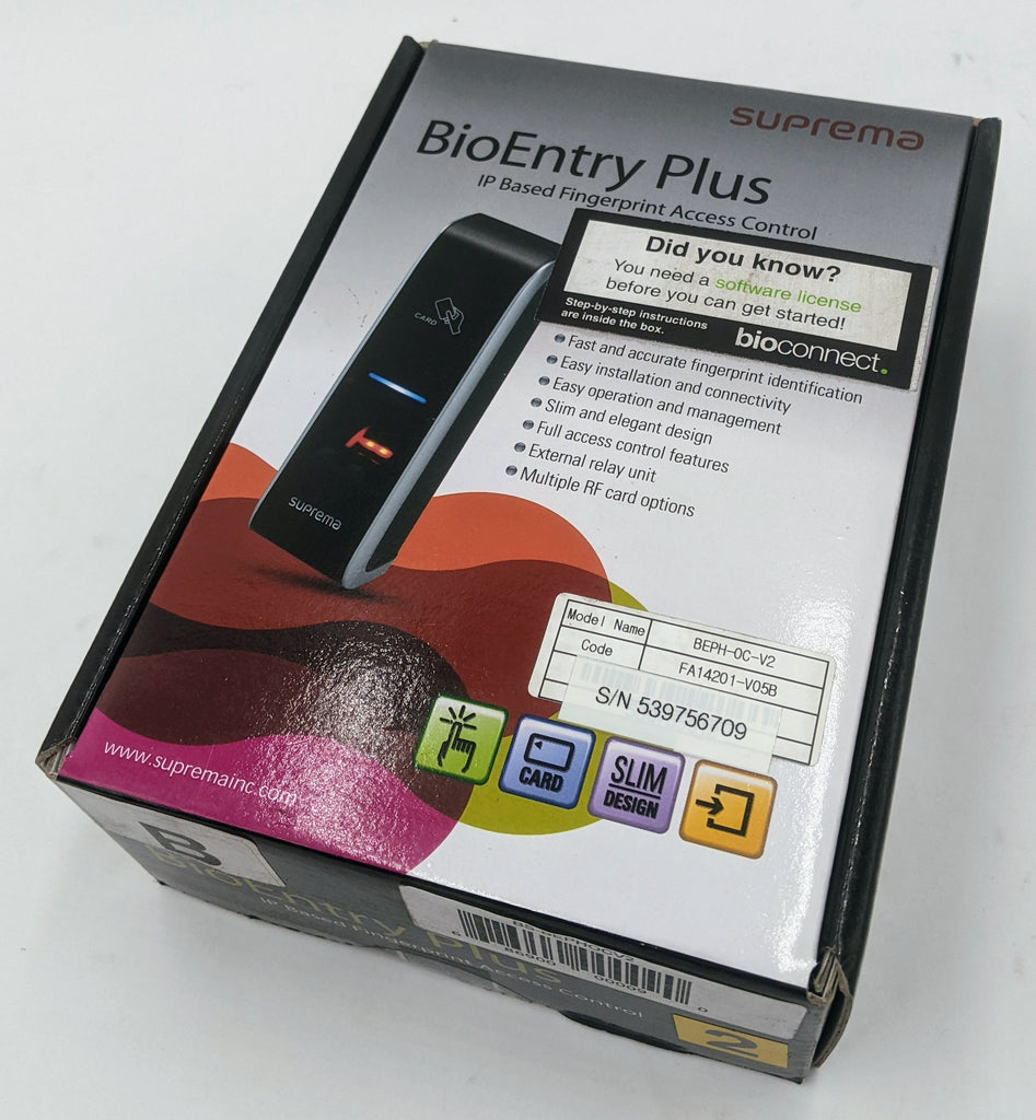 Suprema BioEntry Plus V2 IP Based Fingerprint Access Control- BEPH-OC ...