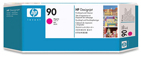 HP DesignJet 90 Magenta Printhead & Cleaner- C5056A