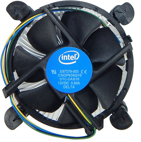 Intel i3 CPU Heatsink and Fan- E97379-003