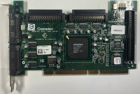 Dell PowerEdge 1750 Server ASC-39160/DELL3 Dual Channel SCSI Controller Card- R5601