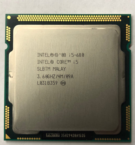 Intel Core i5-680 Desktop CPU Processor- SLBTM