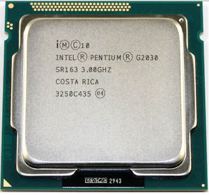 Intel Pentium G2030 CPU Processor- SR163