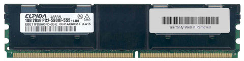 HP ProLiant DL380 G5 Server EBE11FD8AGFD-6E-E 1GB DDR2 RAM Memory- 398706-051