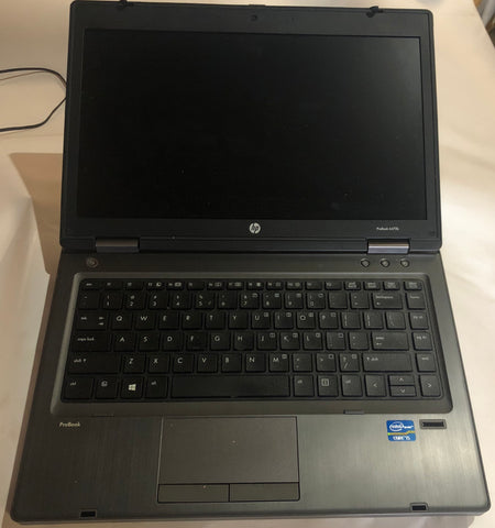 HP ProBook 6470b Laptop- 320GB HDD, 4GB RAM, Intel i5-3210M CPU, Windows 7 Pro