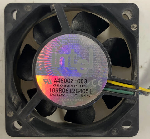 Intel 109R0612G4051 Desktop Cooling Fan- A46002-003