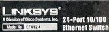 Cisco Linksys EF4124 24-Port 10/100 Network Switch