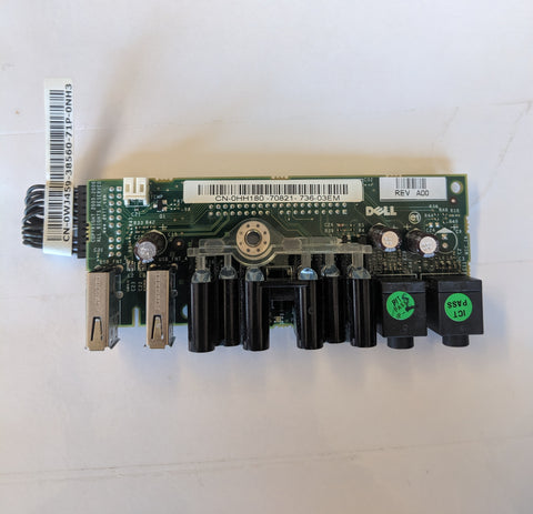 Dell Optiplex USB Audio Control Panel p/n HH180