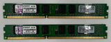 Kingston KVR1333D3S8N9K2/4G 4GB DDR3 Desktop RAM Memory Kit