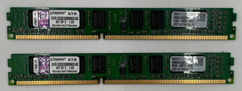 Kingston KVR1333D3S8N9K2/4G 4GB DDR3 Desktop RAM Memory Kit