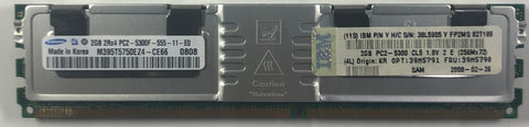 Samsung M395T5750EZ4-CE66 2GB DDR2 Server RAM Memory