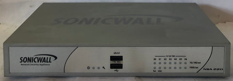SonicWall NSA 220 Firewall Security Appliance- APL24-08E