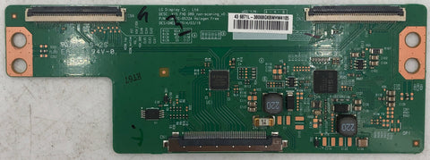 Vizio E43-C2 LED TV 6870C-0532A T-Con Board- 6871L-3806B