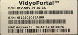 Vidyo VidyoPortal Video Conferencing Server- DEV-SRV-PT-02-0A