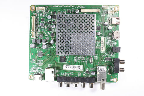 Vizio D32-D1 LED TV 715G7487-M03-001-004K Main Board- XGCB02K012020Q