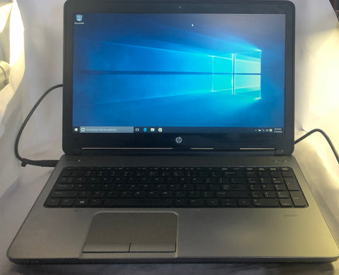 HP ProBook 650 G1 Laptop- 320GB HDD, 4GB RAM, Intel i5-4210M CPU, Windows 10 Pro