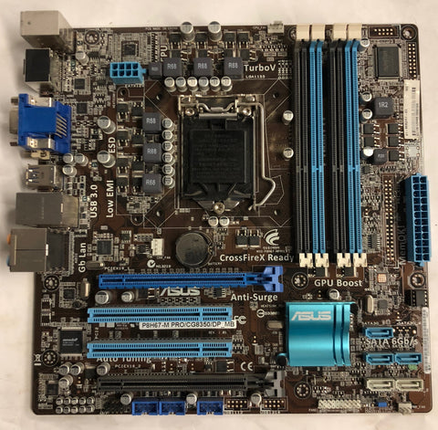Asus Essentio CM8350 Desktop P8H67-M Pro Motherboard- 61-MIBDR1-03