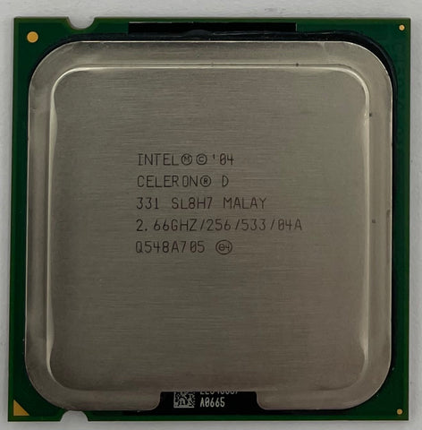 Intel Celeron D 331 Desktop CPU Processor- SL8H7