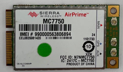 Sierra Wireless AirPrime MC7750 4G LTE PCIe Mini Card