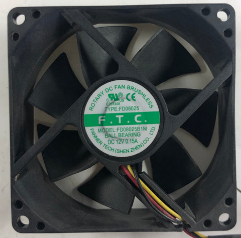 Masscool F.T.C Desktop DC Brushless Cooling Fan- FD08025B1M