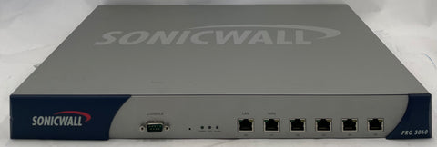 SonicWall Pro 3060 VPN Firewall Security Appliance- 1RK09-032