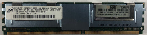 Micron MT18HTF12872FDY-667F1D4 1GB DDR2 Server RAM Memory