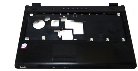Toshiba Satellite L355D Laptop Palmrest & Touchpad Bezel Assembly With Power/Media Buttons- V000140720