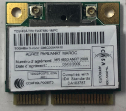 Toshiba Satellite A505 Laptop PA3758U-1MPC Wireless Network Adapter- V000190580