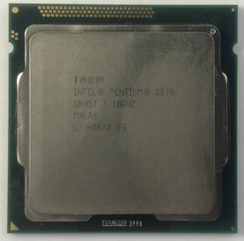 Intel Pentium G870 Desktop CPU Processor- SR057