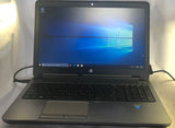 HP ProBook 650 G1 Laptop- 320GB HDD, 4GB RAM, Intel i5-4200M CPU, Windows 10 Pro