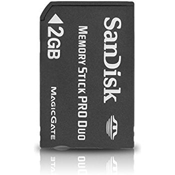 SanDisk Pro Duo 2GB Memory Stick- SDMSPD-2048-A11