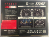 MSI Radeon RX 570 8GB Armor 8G OC Graphics Card- 912-V341-236