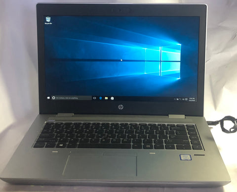 HP ProBook 640 G4 Laptop- 500GB HDD, 4GB RAM, Intel i5-8250U CPU, Windows 10 Pro