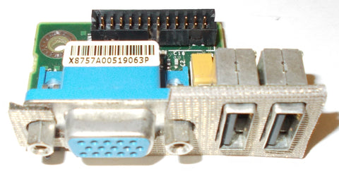 Dell PowerEdge 2800 Server Input Output VGA/USB Board- C1585