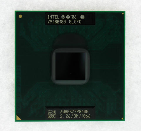 Intel Core 2 Duo P8400 Laptop CPU Processor- SLGFC