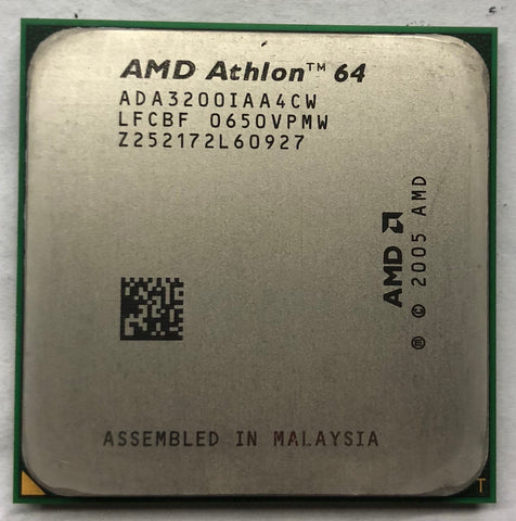 AMD Athlon 64 3200+ Desktop CPU Processor- ADA3200IAA4CW