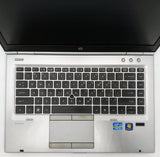 HP EliteBook 8460p Laptop- 320GB HDD, 4GB RAM, Intel i5 CPU, Windows 10 Pro