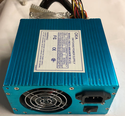 Okia 600W Desktop Switching Power Supply- OKIA-600
