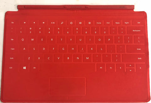 Microsoft Surface Tablet Touch Cover Keyboard- 1515- Red