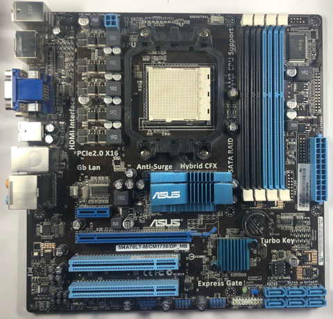 Asus M4A78LT-M/CM1730/DP_MB Desktop Micro ATX Motherboard- CM1730-01