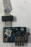 Dell Inspiron 17 Laptop LS-9102P USB Board & Cable- XFKH2