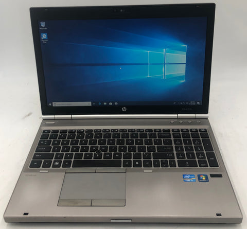 HP EliteBook 8560p Laptop- 500GB HDD, 4GB RAM, Intel i5 CPU, Windows 10 Pro