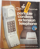 Cobra Phone CP-205S Portable Cordless Extension Telephone