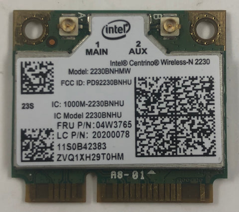 Lenovo ThinkPad E530C Laptop 2230BNHMW WiFi Card- 4W3765